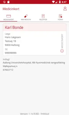 Medicinkortet android App screenshot 17