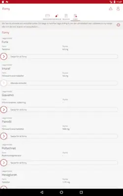 Medicinkortet android App screenshot 2